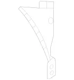 1678858506 - Attachment Parts: Bumper Holder for Mercedes-Benz: GLE53 AMG Image