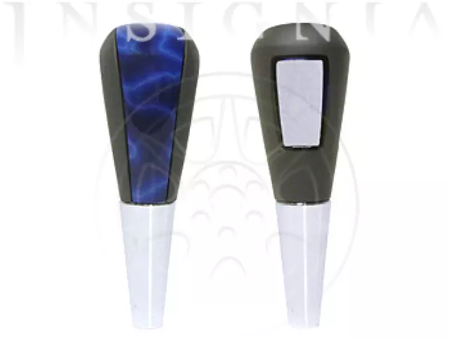 17801910 - Interior: Shift Knob - Leather Gray W/ Blue Lightning for Chevrolet: Cobalt Image
