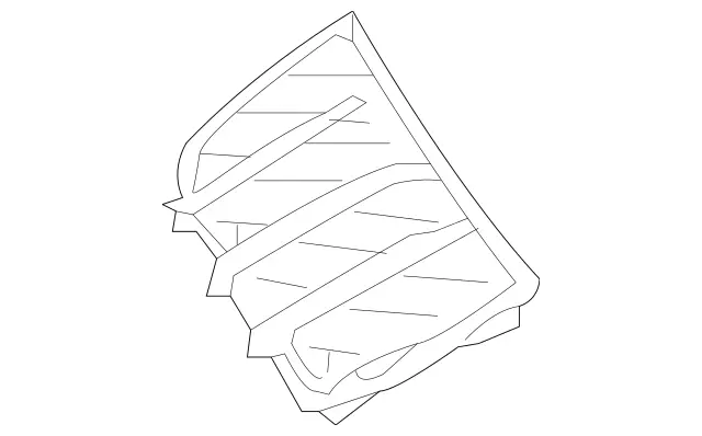 1648804405 - Attachment Parts: Cover for Mercedes-Benz: GL320, GL550, ML320, ML350, ML450, ML500, ML550, ML63 AMG Image image