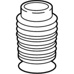 FR3Z18A047B - Suspension: Boot for Ford: Mustang Image