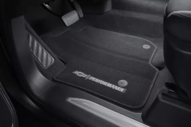 85105239 - Interior: First- And Second-Row Premium Carpeted Floor for Chevrolet: Silverado 1500, Silverado 1500 LTD Image