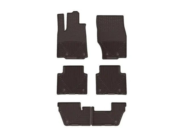 W614COW615COW617CO - : Cocoa All Weather Floor Mats for WeatherTech Image