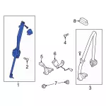 N2DZ58611B68AB - Electrical: Outer Belt Assembly for Ford: Bronco Image
