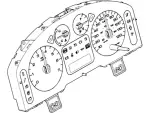 6T5Z10849AB - : Instrument Cluster for Mercury: Montego Image