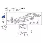MB3Z17A955A - : Tow Hook for Ford: Bronco Image