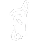 2227300137 - Rear Doors: Hinge for Mercedes-Benz: AMG GT 43, AMG GT 55, AMG GT 63 Pro, Maybach S550, Maybach S560, Maybach S600, Maybach S650, S450, S550, S550e, S560, S600, S63 AMG, S65 AMG, SL43 AMG, SL55 AMG, SL63 AMG, SL63 AMG S E Performance Image