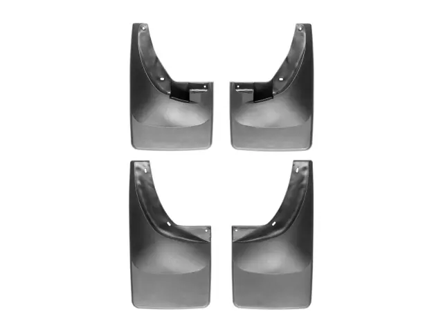 110007120007 - Accessories: Black MudFlap No-Drill DigitalFit® MudFlap Kit for WeatherTech Image