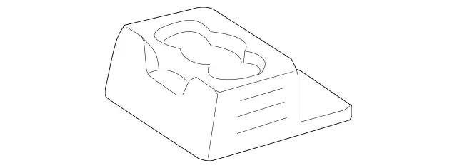 22197001147G50 - Body: Armrest Bracket for Mercedes-Benz Image