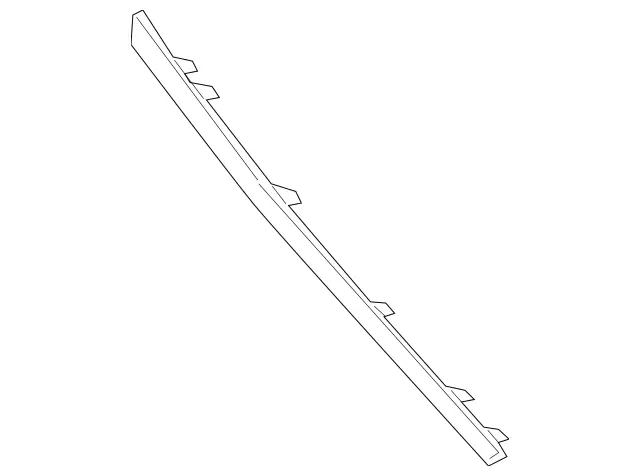 1668881185 - Detachable Parts: Trim Bar for Mercedes-Benz: GLE300d, GLE350, GLE400, GLE63 AMG, ML250, ML350, ML400, ML550, ML63 AMG Image image