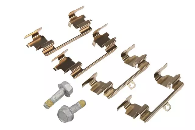 89027018 - : Rear Disc Brake Pad Retainer for Cadillac: Escalade | Chevrolet: Avalanche 1500, Express 1500, Suburban 1500, Tahoe | GMC: Savana 1500, Yukon, Yukon XL 1500 Image