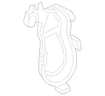 2465460543 - : Holder for Mercedes-Benz: B Electric Drive, B250e, CLA250, GLA250 Image