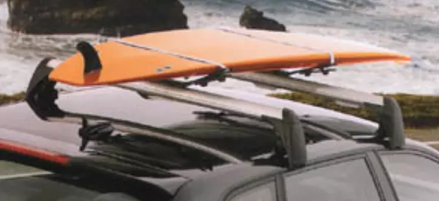 71120HA - Hauling: Windsurf Board / Surfboard Holder for Volkswagen: Arteon, Atlas, Beetle, CC, e-Golf, Golf, Golf Alltrack, Golf SportWagen, GTI, ID.4, Jetta, Passat, Rabbit, Routan, Taos, Tiguan, Tiguan Limited, Touareg Image