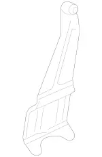 2043200743 - : Holder for Mercedes-Benz: C300, C350, GLK250, GLK350 Image