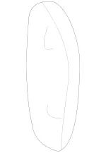 1407230211 - Rear-End Door: Plate for Mercedes-Benz Image