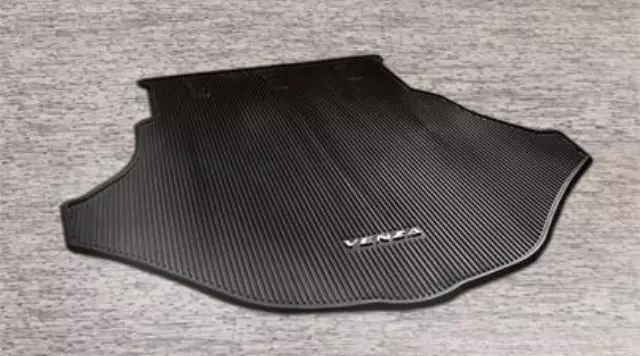 2009-2015 Toyota All Weather Cargo Mat w/Logo Black Venza - Toyota (PT9080T09102)