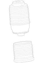 1673203901 - : Air Spring for Mercedes-Benz Image