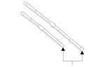 4478205400 - : Wiper Blade for Mercedes-Benz Image