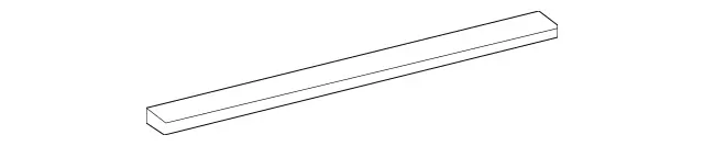 1666901980 - Trim and Lining: Trim Bar for Mercedes-Benz: GL350, GL450, GL550, GL63 AMG, GLS350d, GLS450, GLS550, GLS63 AMG Image image