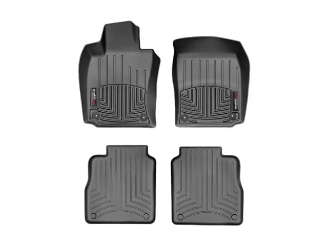 4425713 - Accessories: Front &amp; Rear Black FloorLiner™ DigitalFit® for WeatherTech Image