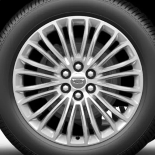 23403702 - Suspension: 20x8-Inch Aluminum 6-Split-Spoke Wheel for Cadillac: XT5, XT6 Image