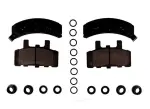 13054022 - : Disc Brake Pad Set for Cadillac: 60 Special, Commercial Chassis, DeVille, Escalade, Fleetwood | Chevrolet: Astro, Blazer, C1500, C2500, Express 1500, Express 2500, K1500 Pickup, K2500 Pickup, Suburban C1500, Suburban C2500, Suburban K1500, Suburban K2500, Tahoe | Dodge: Ram 1500 | GMC: C1500 Pickup, C2500 Pickup, Jimmy, K1500 Pickup, K2500 Pickup, Safari, Savana 1500, Savana 2500, Suburban C1500, Suburban C2500, Suburban K1500, Suburban K2500, Yukon Image