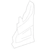 2388803300 - Attachment Parts: Basic Carrier, Bumper for Mercedes-Benz: E400, E450, E53 AMG Image