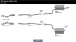 55717 - : Quiet-Flow Direct Fit Exhaust Muffler Assembly 2.625" Outlet (OD) for Walker Exhaust Image