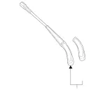 2388200101 - : Wiper Arm for Mercedes-Benz Image
