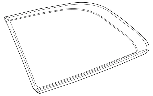 1676703502 - : Side Window, Fixed for Mercedes-Benz: GLS450, GLS580, GLS63 AMG, Maybach GLS600 Image
