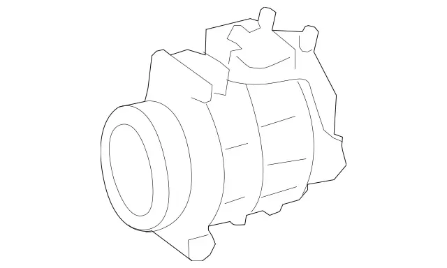 2230531187 - HVAC: Compressor Assembly for Mercedes-Benz Image