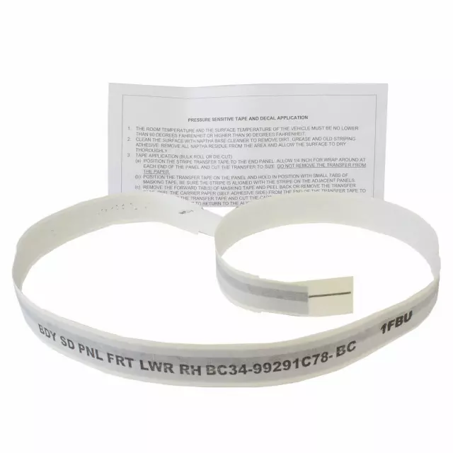 BC3Z9920000DA - Body: Stripe Tape for Ford: F-250 Super Duty, F-350 Super Duty, F-450 Super Duty Image