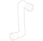 2025016082 - Radiator: Hose for Mercedes-Benz: CLK430 Image