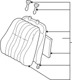 876006P649 - : Seat Back Assembly for Infiniti Image