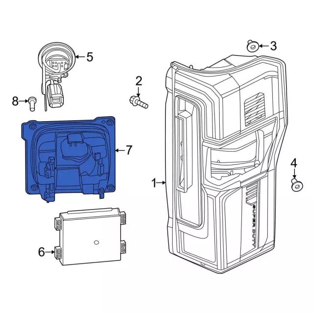 PC3Z14D189H - Electrical: Bracket for Ford Image