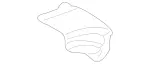 2206822971 - : Shielding for Mercedes-Benz: CL500, CL55 AMG, S430, S55 AMG Image