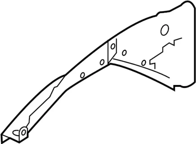 F41115DAHA - Body: Upper Rail for INFINITI: QX30 Image