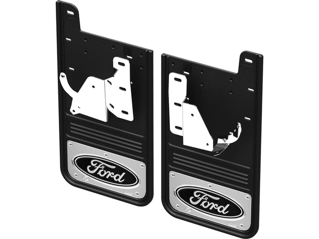 VPC3Z16A550H - Exterior: Gatorback Rear Pair Splash Guards for Ford Image