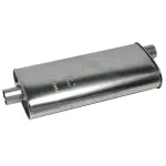 18338 - : SoundFX Direct Fit Exhaust Muffler 2.25" Inlet (ID) 2.25" Outlet (ID) for Walker Exhaust Image