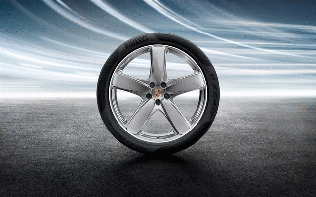 95B044665N - Wheels: 21-Inch Sport Classic Summer Wheel-And-Tire for Porsche: Macan Image