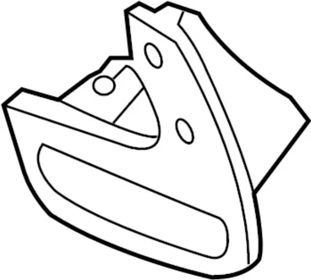 6385460U25 - Body: Mud Guard for INFINITI: Q45 Image