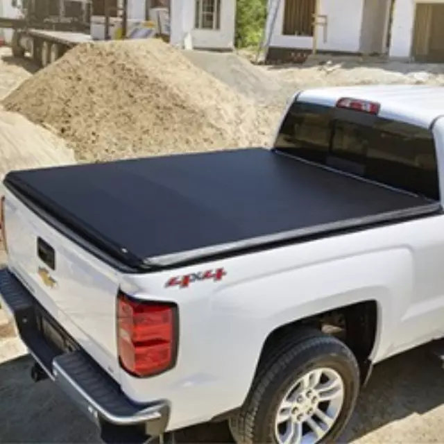 Bed Tonneau Cover By Revandreg;, Hard Folding - GM (19433563)