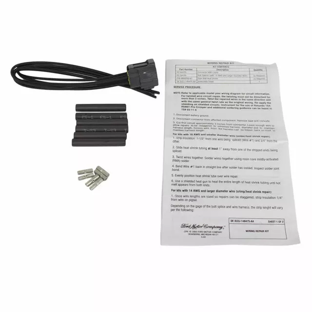 Wire Assembly - Ford (3u2z14s411bgab)