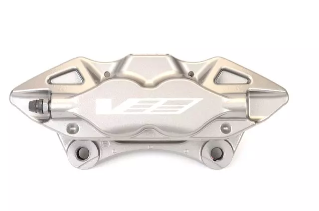 Argent Rear Passenger Side Disc Brake Caliper Assembly - GM (23131824)