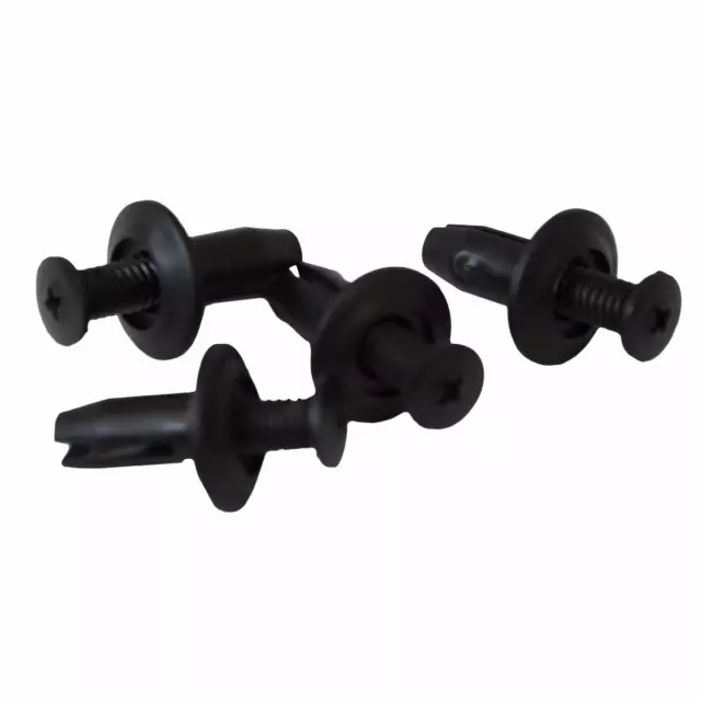 W710250S300 - Body: Rocker Molding Rivet for Ford: Edge, Explorer, Flex, Police Interceptor Utility, Taurus X | Lincoln: MKS, MKT, MKX Image