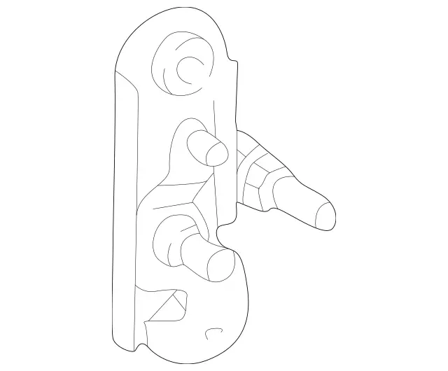 4639200872 - Body: Lock for Mercedes-Benz Image