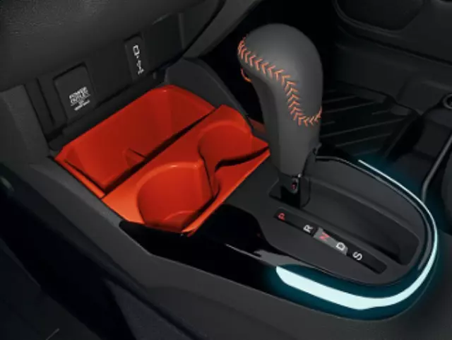 8U27T5A120 - Interior: 2018-2020 Honda Fit - Center Console Pocket Liner for Honda: Fit Image