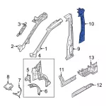 CK4Z1524301C - Body: Rear Reinforced for Ford: E-Transit Image