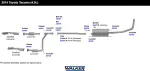 56277 - : Exh Muffler Assembly for Walker Exhaust Image