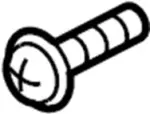 68599AL500 - Body: Instrument Panel Screw for Infiniti Image