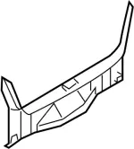84992EG000 - Body: Rear Trim Panel for INFINITI: M35, M45 Image image